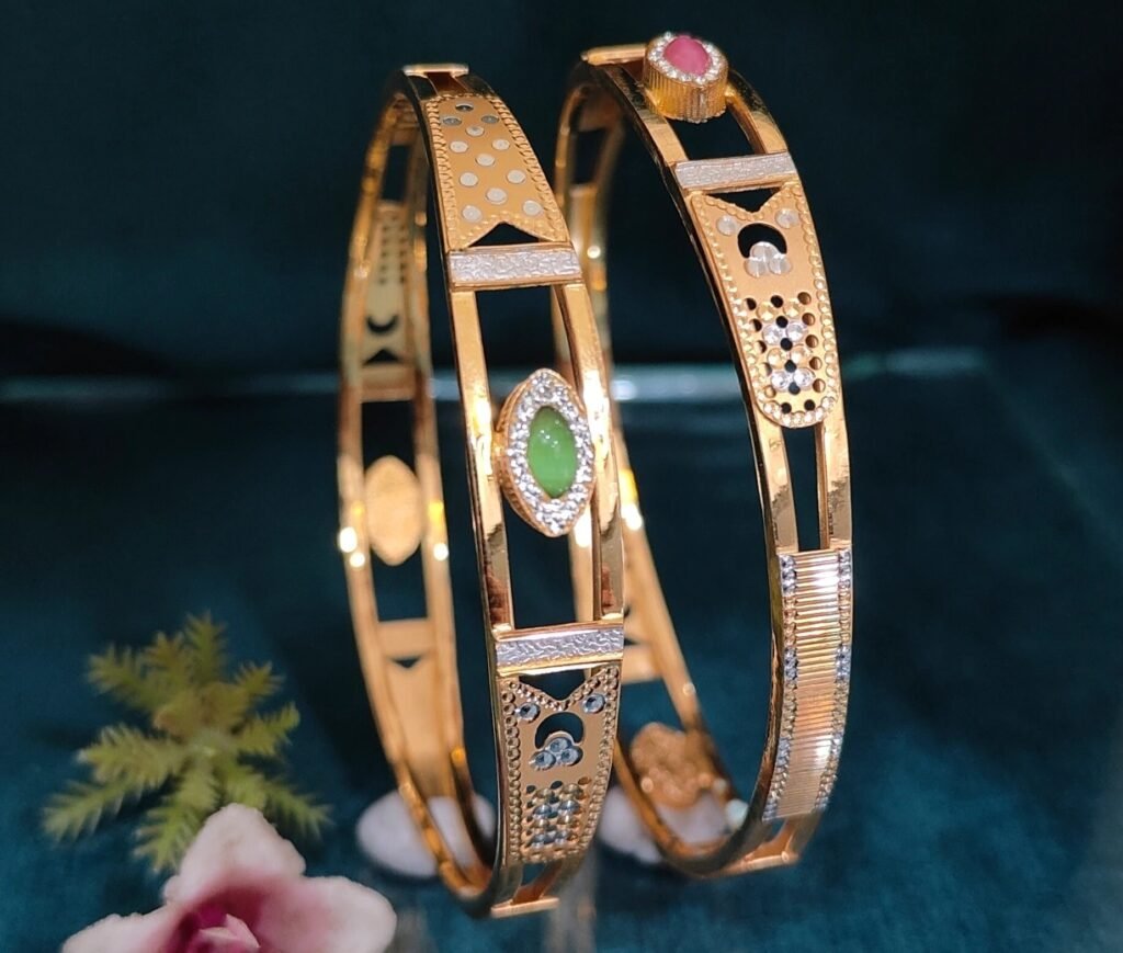 916 Gold Simple Vakiya Kadli VK-208