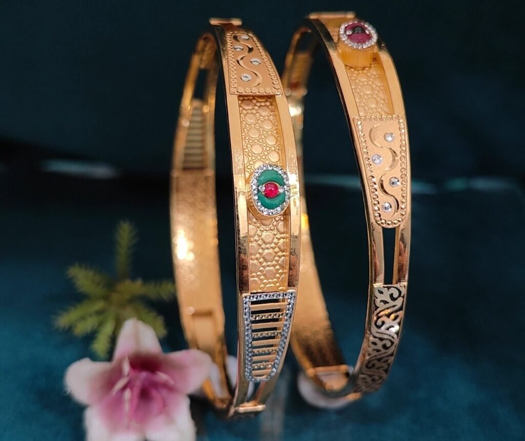 916 Gold Designer Vakiya Kadli VK-212