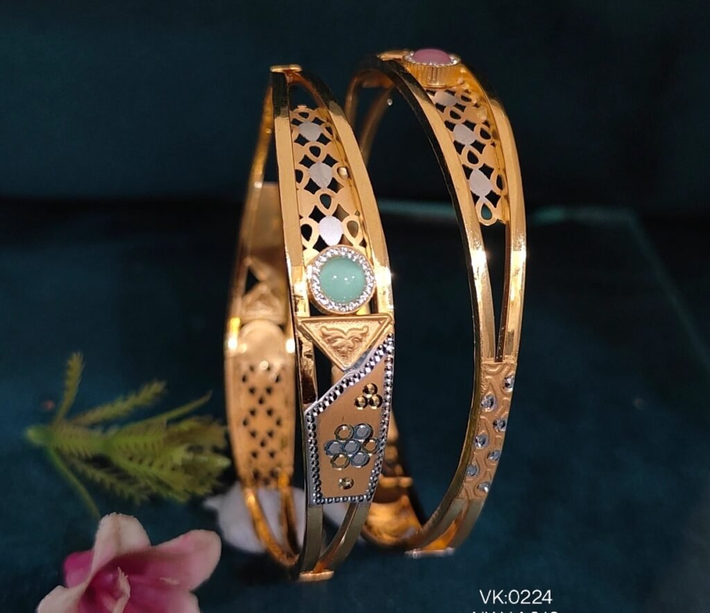 916 Gold Indian Design Vakiya Kadli VK-224