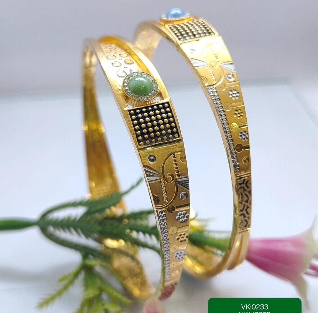 916 Gold Simple Vakiya Kadli VK-233