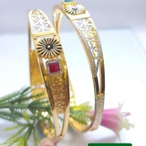 916 Gold Daily Wear Vakiya Kadli VK-234