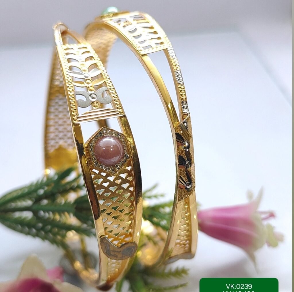 916 Gold Designer Vakiya Kadli VK-239