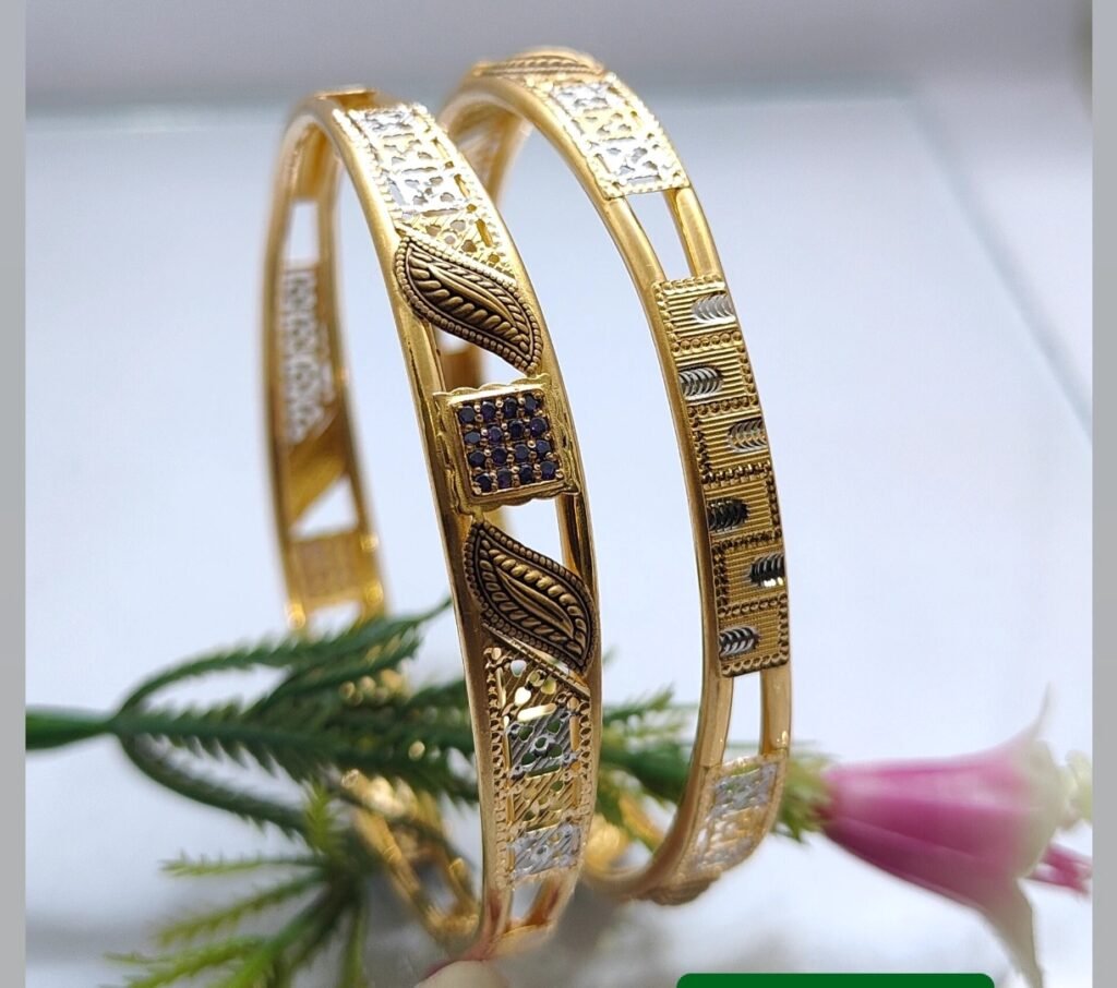 916 Gold Hallmarked Vakiya Kadli VK-245
