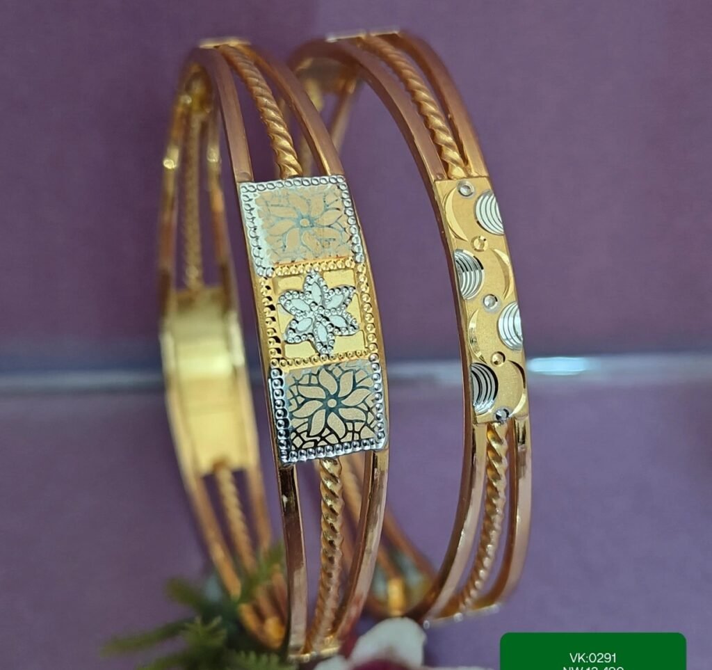 916 Gold Simple Vakiya Kadli VK-291