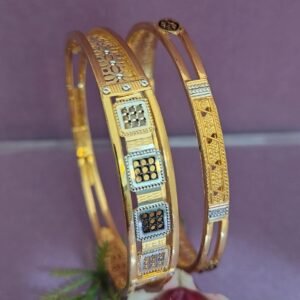 916 Gold Daily Wear Vakiya Kadli VK-292