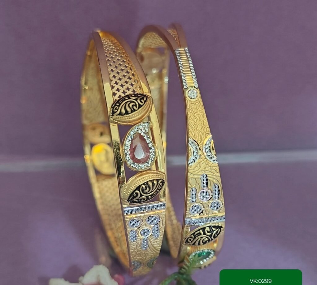 916 Gold Modern Vakiya Kadli VK-299