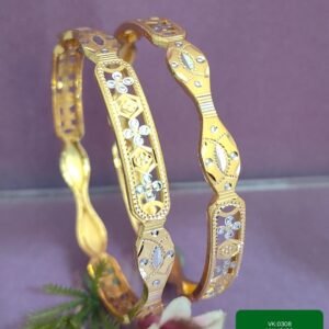 916 Gold Indian Design Vakiya Kadli VK-308
