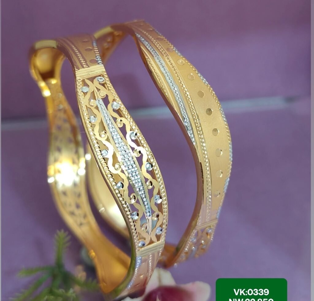 916 Gold Simple Vakiya Kadli VK-339