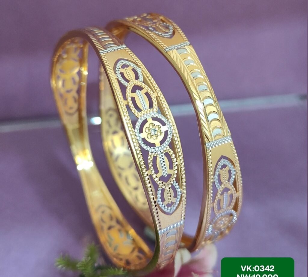 916 Gold Fancy Vakiya Kadli VK-342