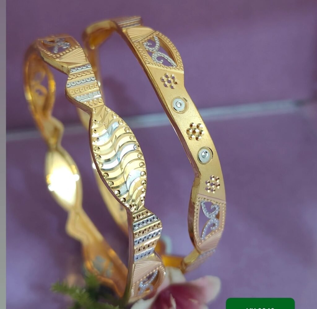 916 Gold Designer Vakiya Kadli VK-343