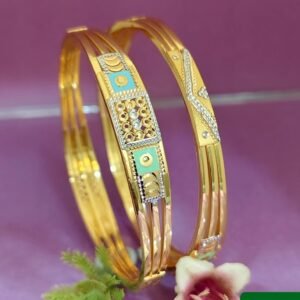 916 Gold Indian Design Vakiya Kadli VK-374