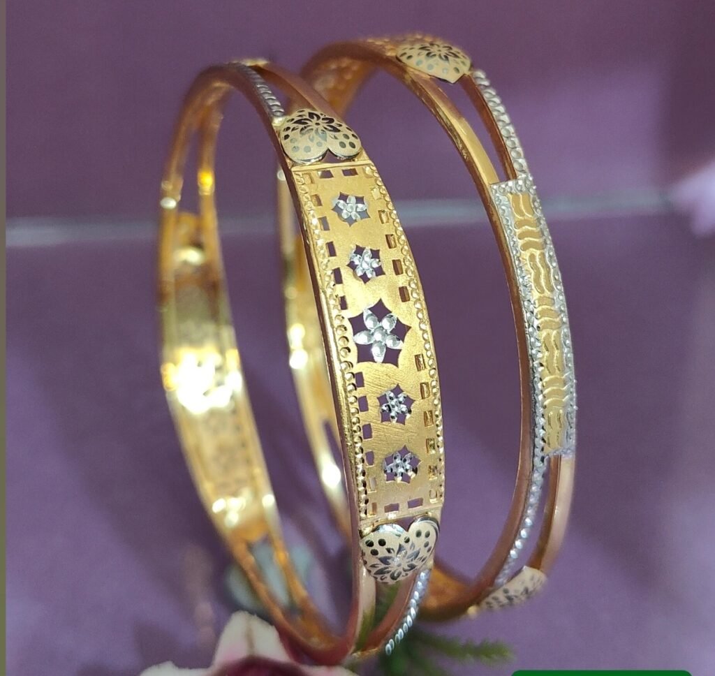 916 Gold Simple Vakiya Kadli VK-387