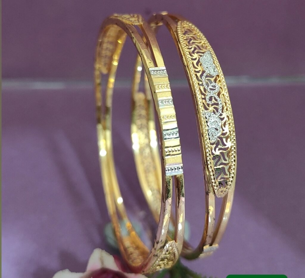 916 Gold Daily Wear Vakiya Kadli VK-388