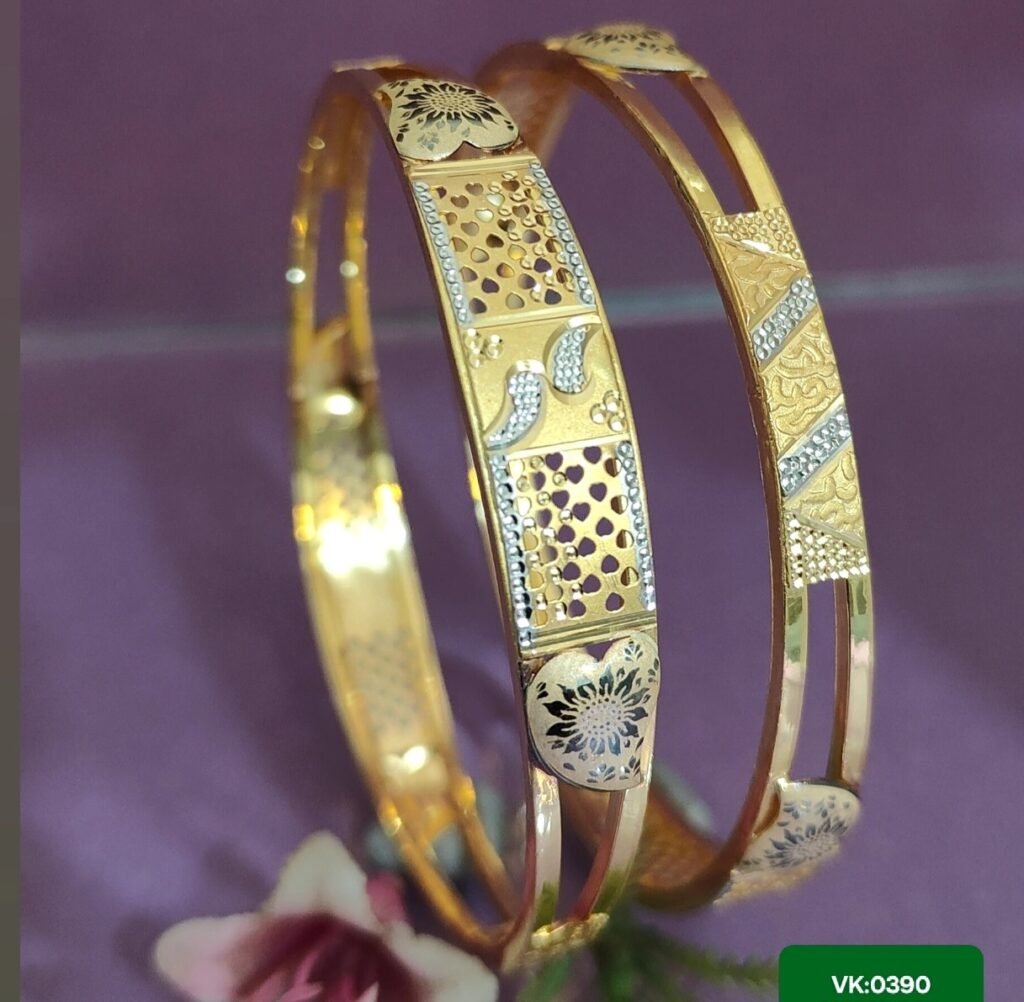 916 Gold Fancy Vakiya Kadli VK-390