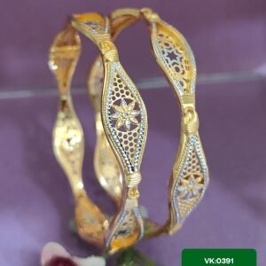 916 Gold Designer Vakiya Kadli VK-391