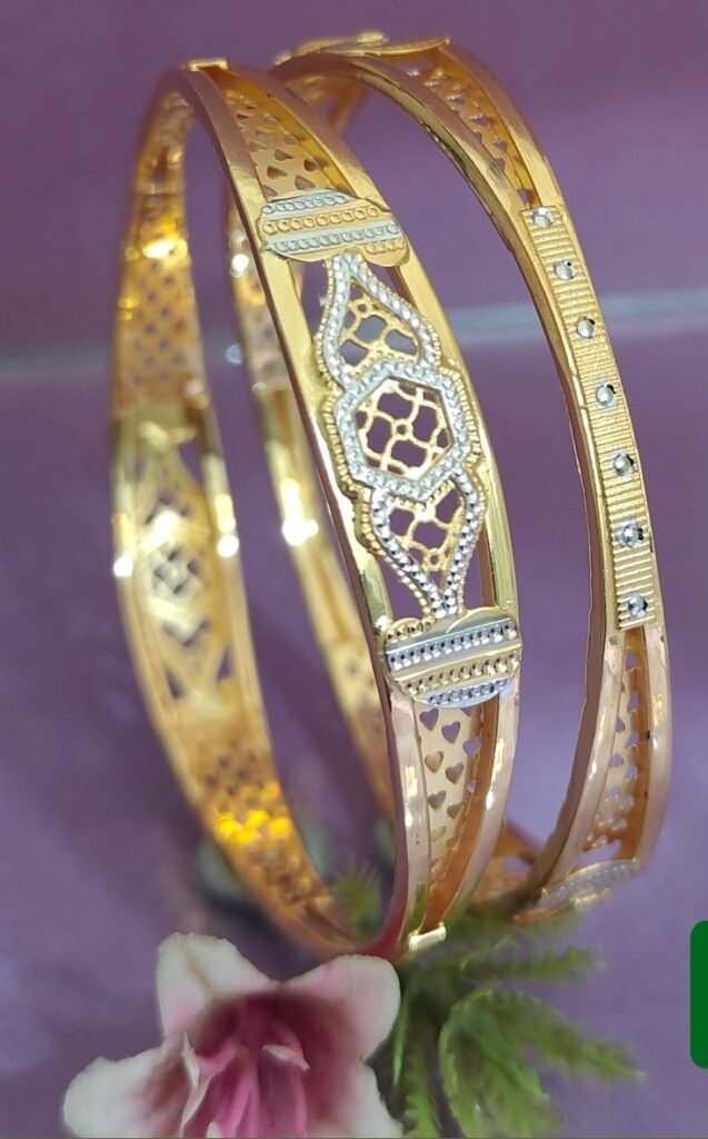916 Gold Delicate Vakiya Kadli VK-395