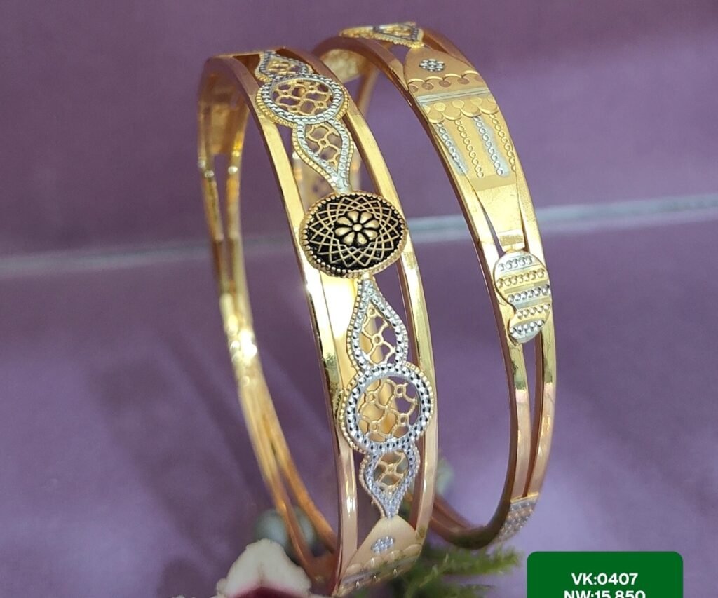 916 Gold Simple Vakiya Kadli VK-407