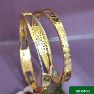 916 Gold Daily Wear Vakiya Kadli VK-408