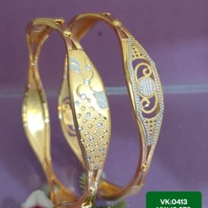 916 Gold Modern Vakiya Kadli VK-413