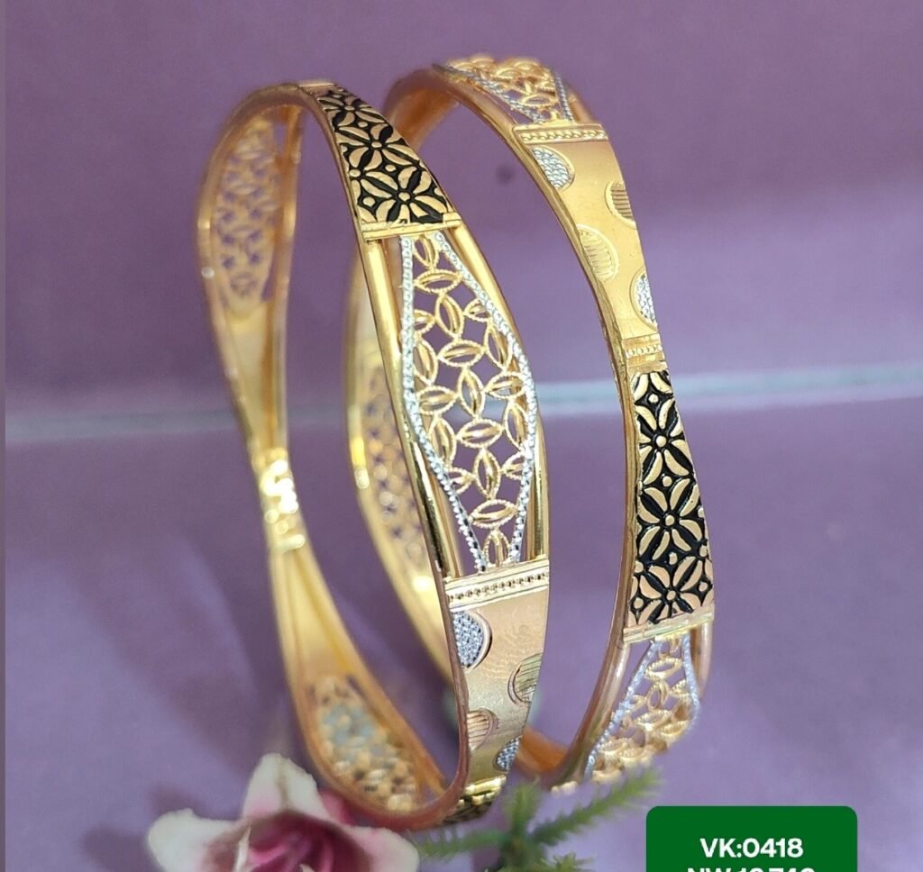 916 Gold Indian Design Vakiya Kadli VK-418