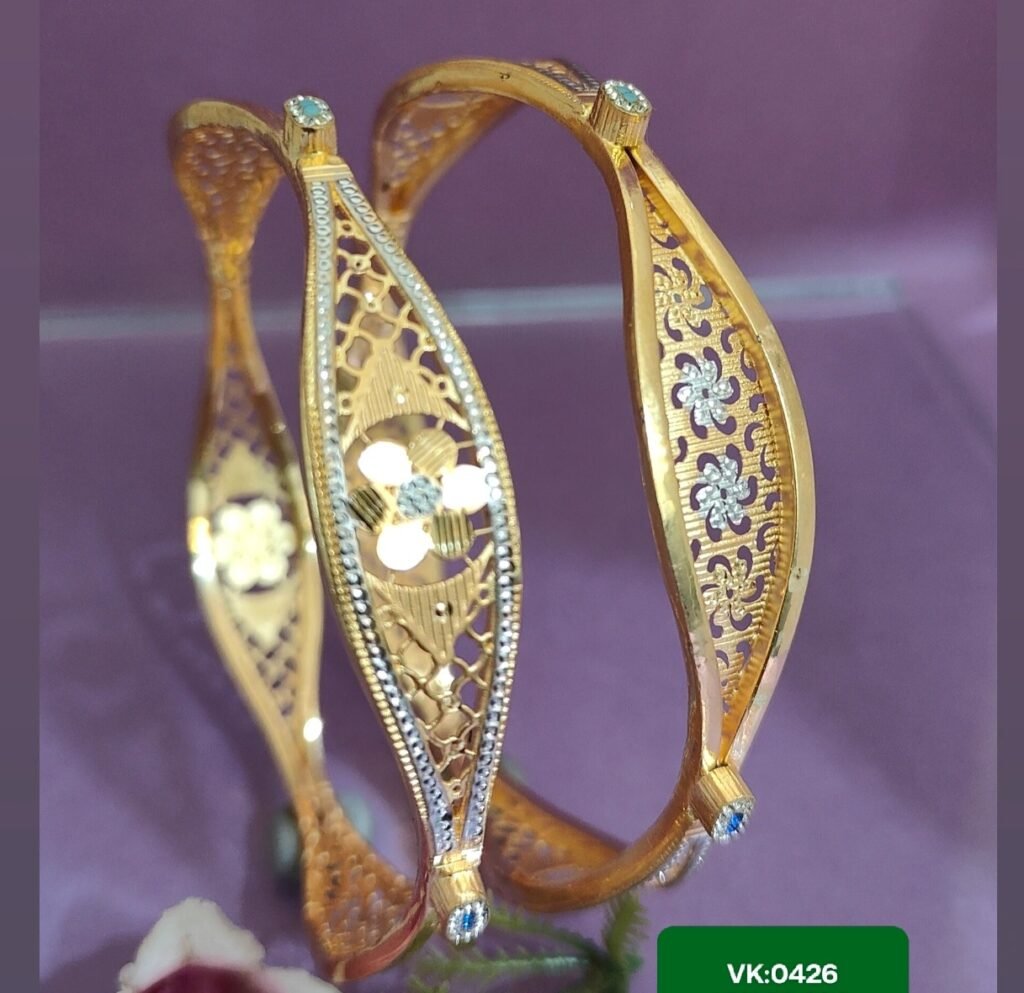 916 Gold Simple Vakiya Kadli VK-426