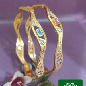 916 Gold Daily Wear Vakiya Kadli VK-427