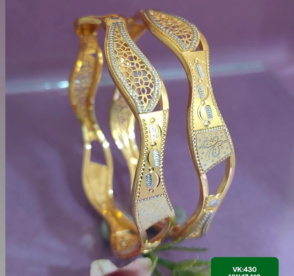 916 Gold Designer Vakiya Kadli VK-430