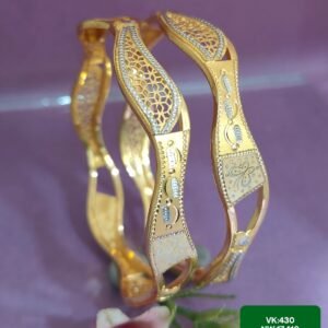 916 Gold Designer Vakiya Kadli VK-430