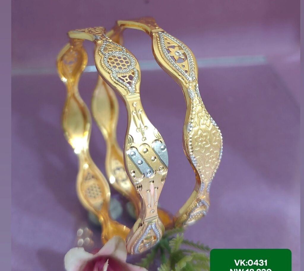 916 Gold Hallmarked Vakiya Kadli VK-431