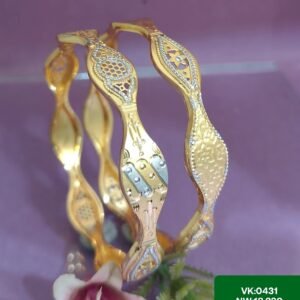 916 Gold Hallmarked Vakiya Kadli VK-431