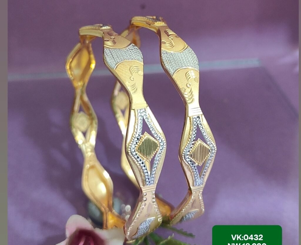 916 Gold Modern Vakiya Kadli VK-432