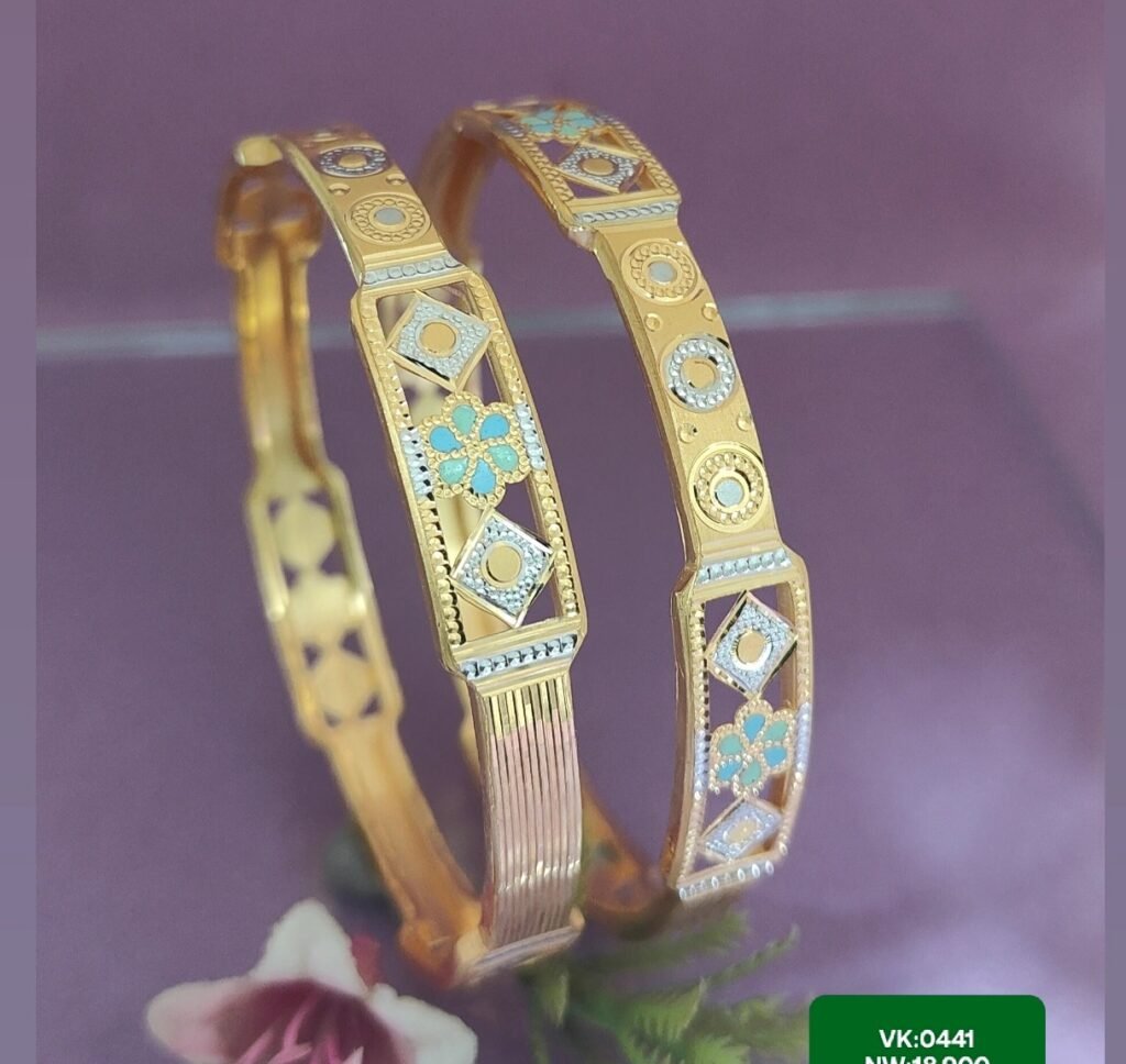 916 Gold Delicate Vakiya Kadli VK-441