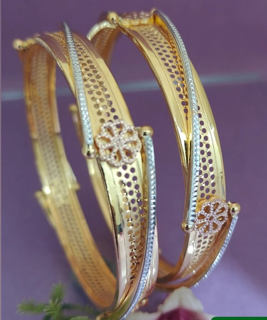 916 Gold Daily Wear Vakiya Kadli VK-462