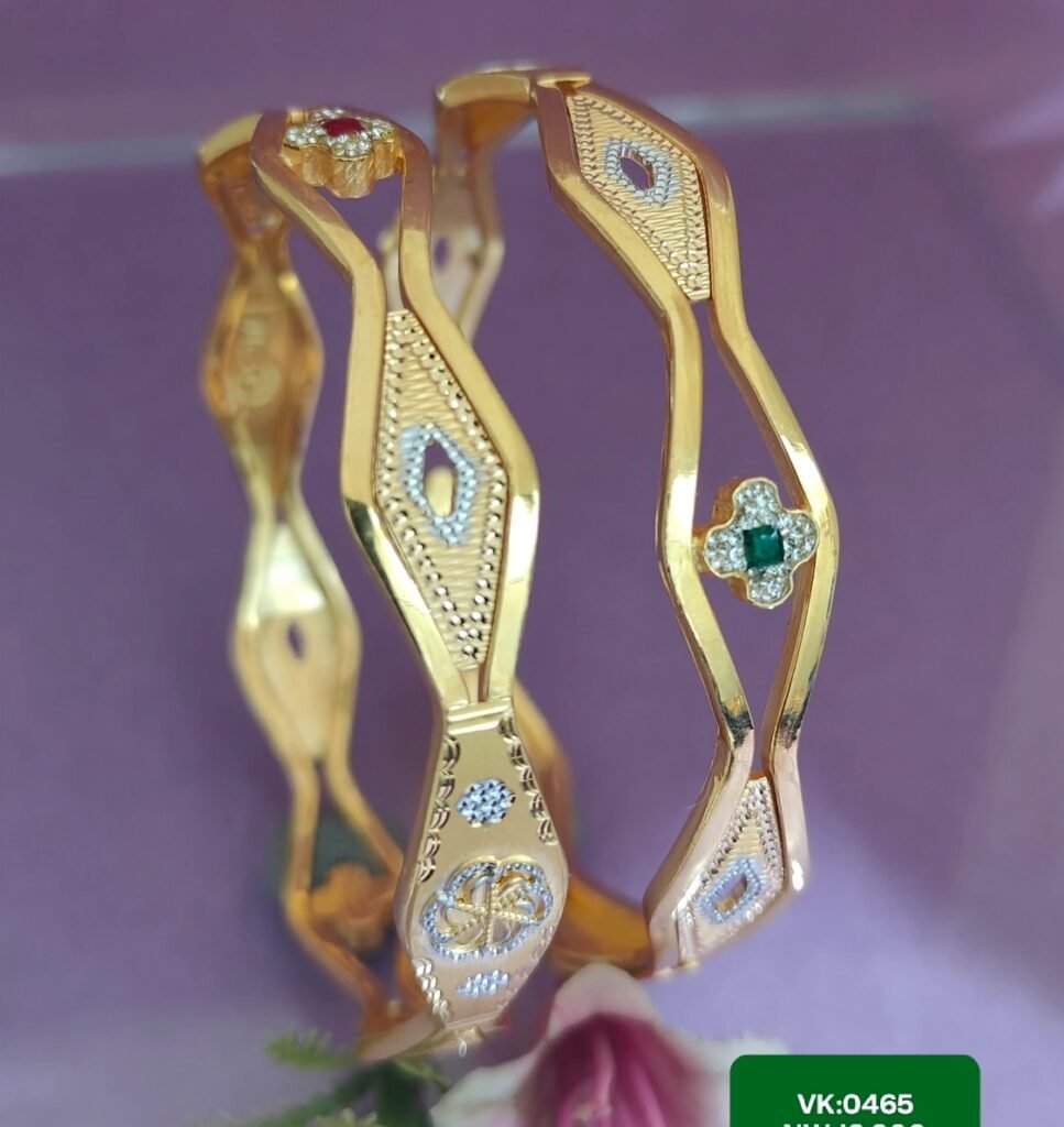 916 Gold Designer Vakiya Kadli VK-465