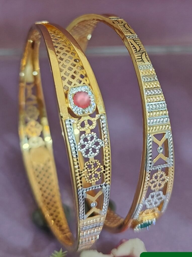 916 Gold Indian Design Vakiya Kadli VK-598