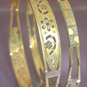 916 Gold Daily Wear Vakiya Kadli VK-618