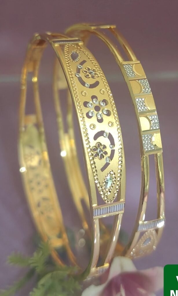 916 Gold Daily Wear Vakiya Kadli VK-618