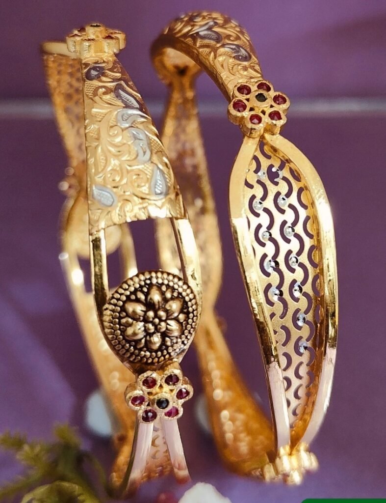916 Gold Designer Vakiya Kadli VK-648