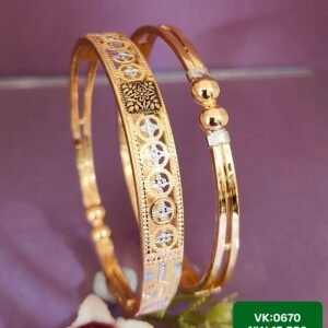 916 Gold Stylish Vakiya Kadli VK-670