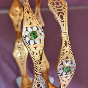 916 Gold Daily Wear Vakiya Kadli VK-677