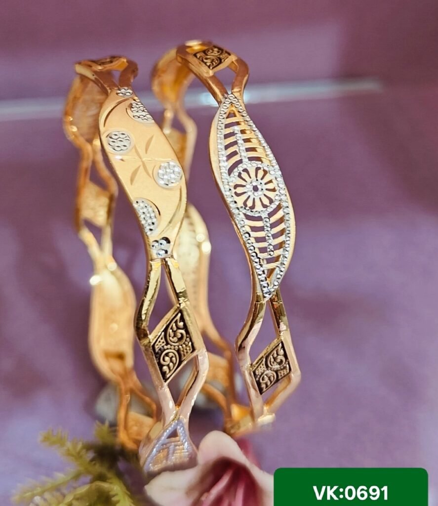 916 Gold Handmade Vakiya Kadli VK-691
