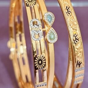 916 Gold Hallmarked Vakiya Kadli VK-694