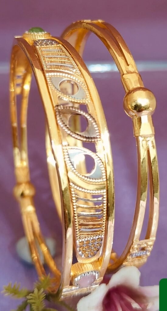 916 Gold Modern Vakiya Kadli VK-695