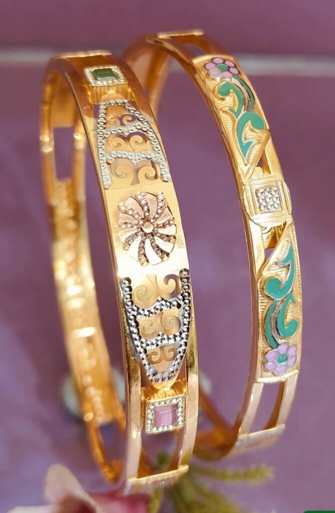 916 Gold Stylish Vakiya Kadli VK-702