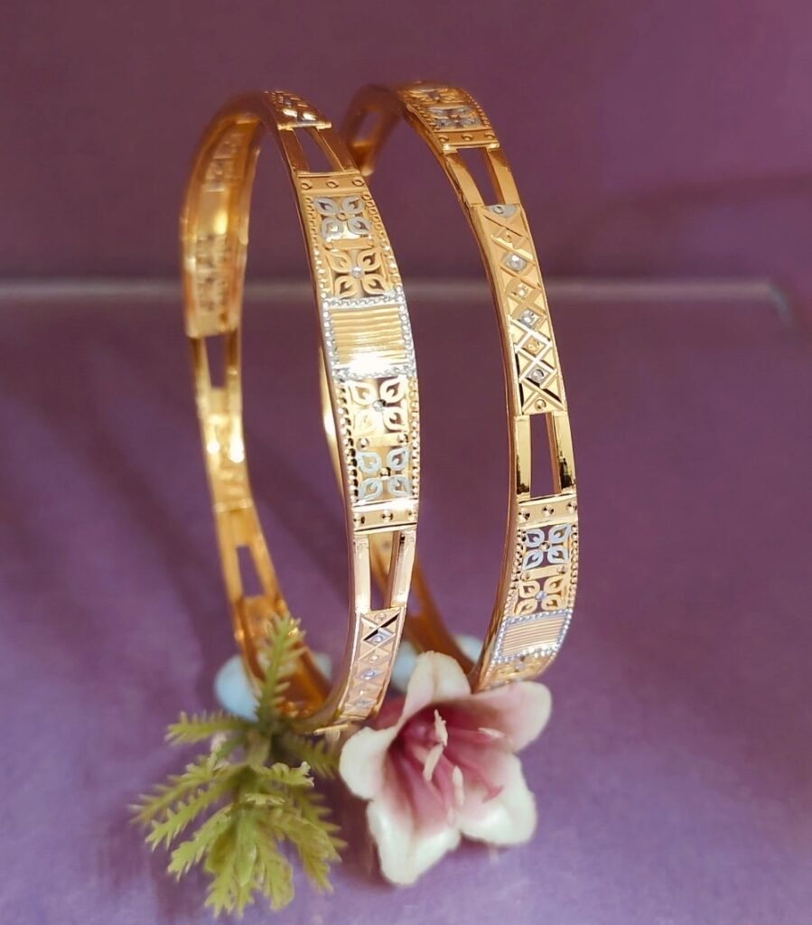 916 Gold Simple Vakiya Kadli VK-756