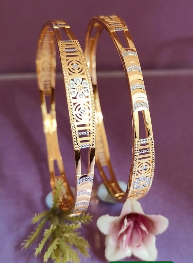 916 Gold Daily Wear Vakiya Kadli VK-757