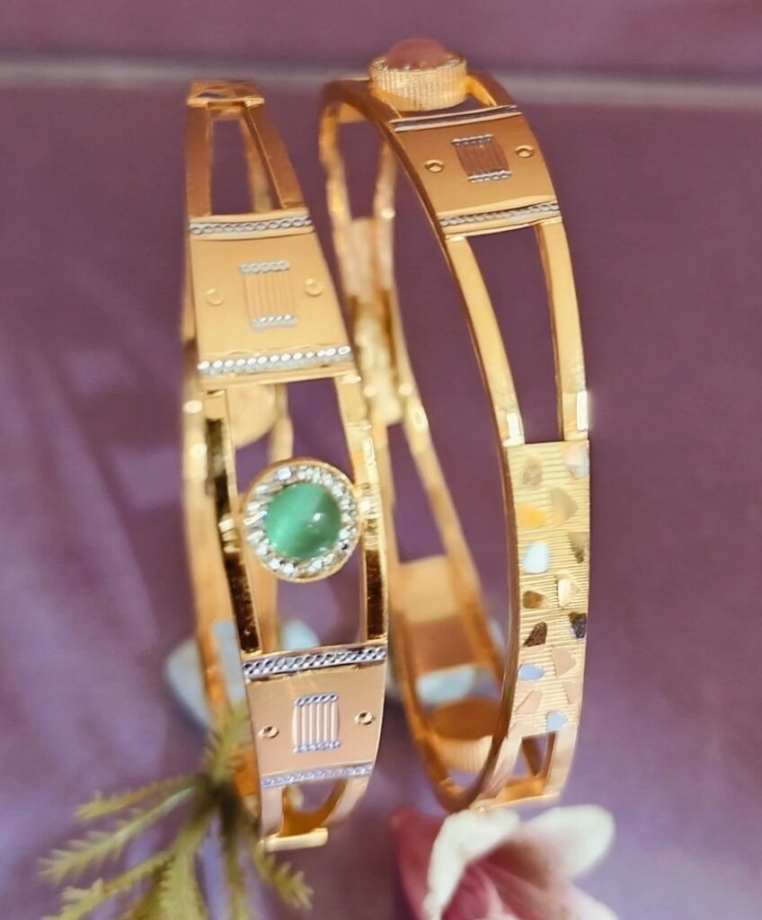 916 Gold Designer Vakiya Kadli VK-777