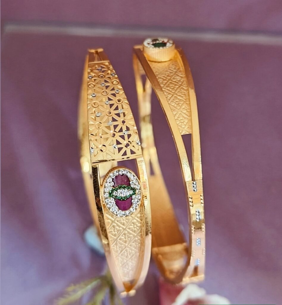 916 Gold Hallmarked Vakiya Kadli VK-778