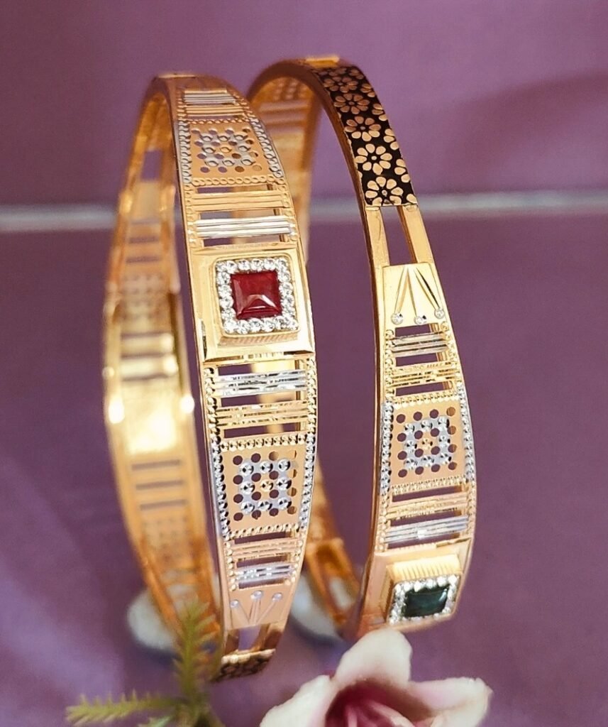 916 Gold Indian Design Vakiya Kadli VK-799