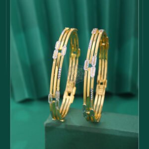 22 Carat Gold Kadli Double Pipe